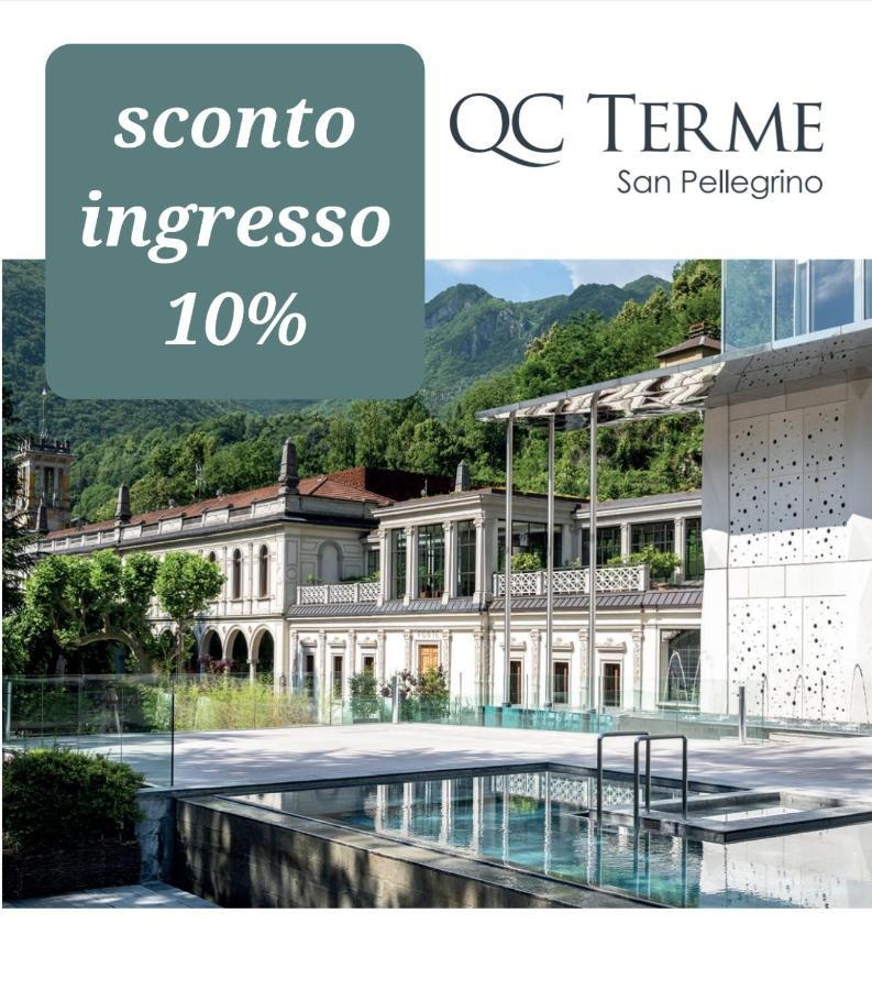 Апартаменты La Boheme, 2 Min Da Qc Terme, Free Parking Сан-Пеллегрино-Терме Экстерьер фото